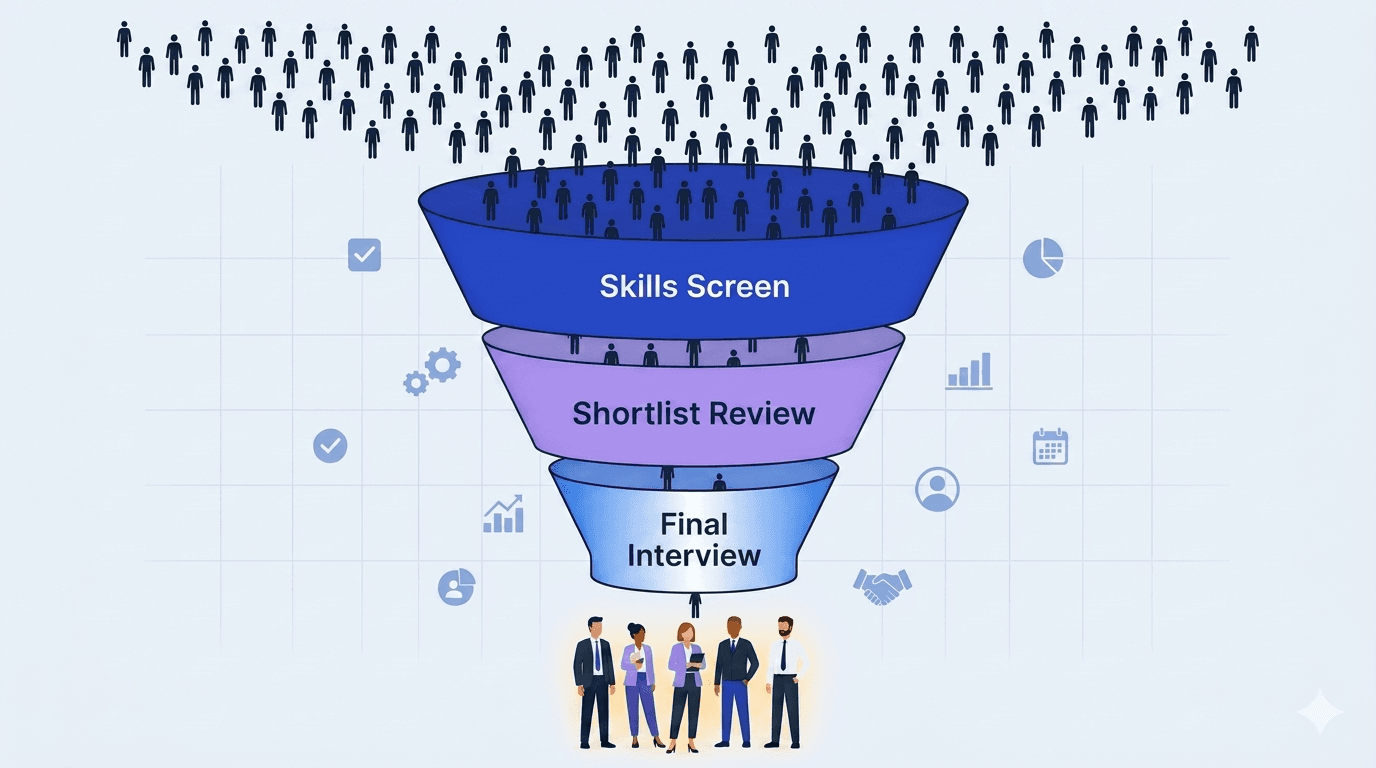 Bulk Hiring Process: Screen 500+ Applicants Without Bottlenecks