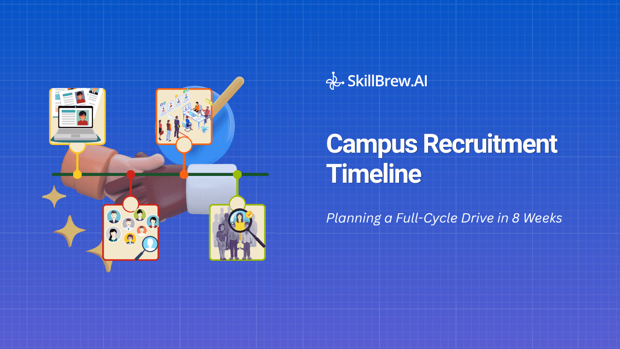 Campus Recruitment Timeline: Planning a Full-Cycle Drive in 8 Weeks