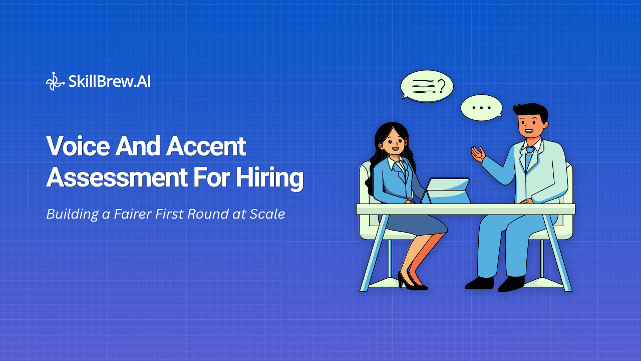 Voice and Accent Assessment for Hiring: Building a Fairer First Round at Scale