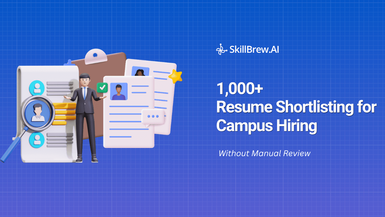 How to do 1,000+ Resume Shortlisting for Campus Hiring Without Manual Review
