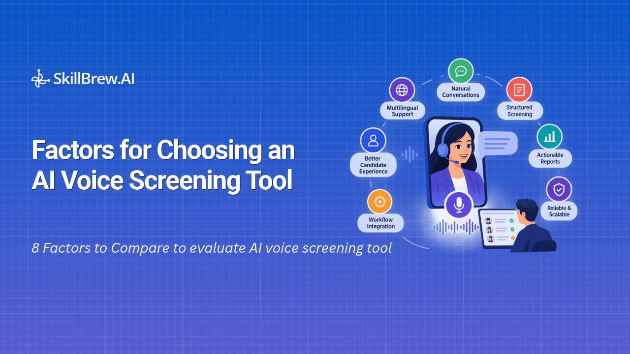 8 Factors to Compare When Choosing an AI Voice Screening Tool